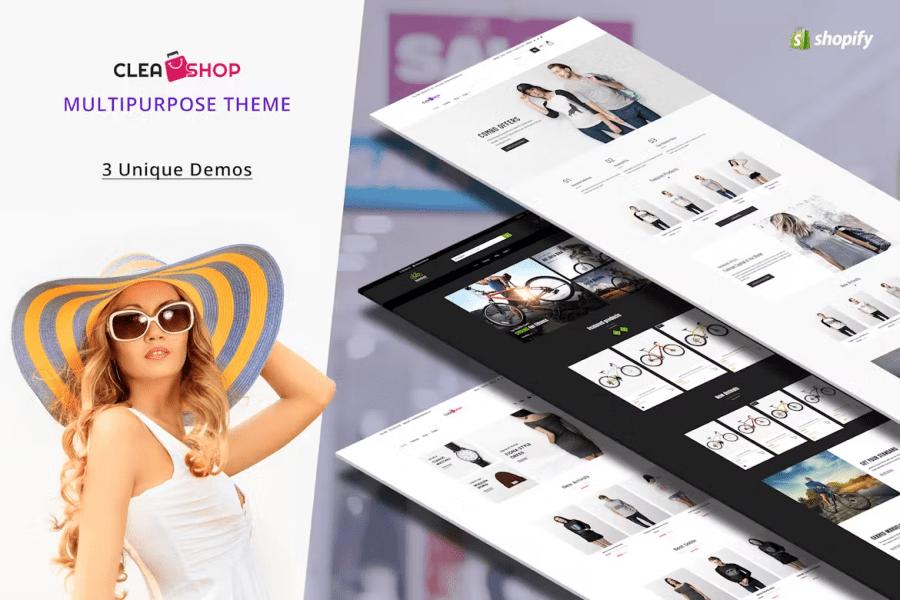 Clean Shop - Tema simple y multipropósito de Shopify